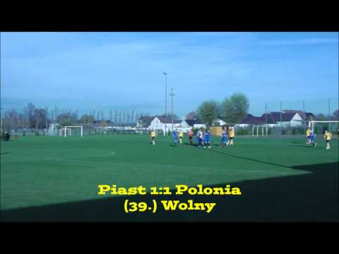 Piast Strzelce Opolskie - Polonia Łaziska 1:2 (1:1), 1:1 Wolny (39.)