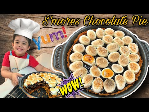 S’mores Chocolate Pie | Simple and Easy | Jaydee’s Vlog