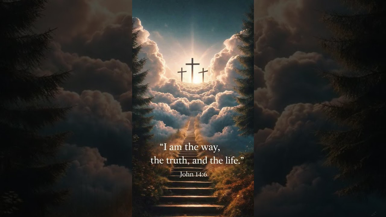 "I am the way. the truth. and the life.