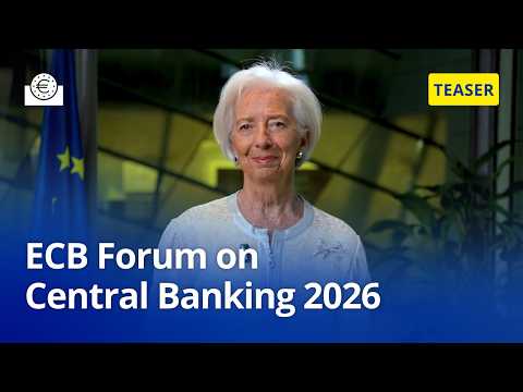 Video Thumbnail: ECB Forum on Central Banking 2026 - Teaser