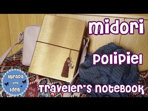 Traveler's notebook | Midori | Tapas duras de polipiel