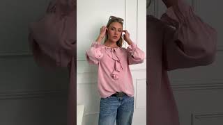 Blusa VOLTIER Gasa Chabot GU0346 - Vista 1