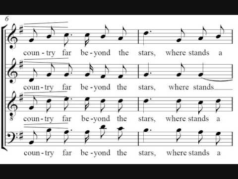 My soul, there is a country - Parry