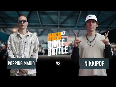 POPPING MARIO VS NIKKIPOP // AREA UDC BATTLE 2023 // TOP 4