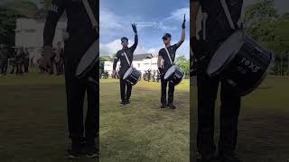 Download lagu pukulan Lagu Maju Tak Gentar pada Tenor Marching Band mp3