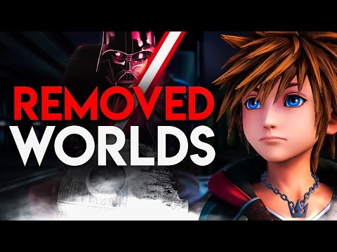 Removed Kingdom Hearts Worlds