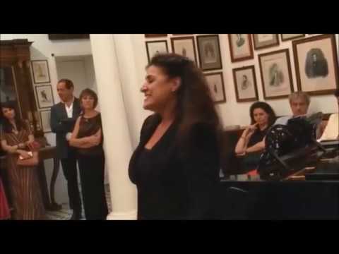 Cecilia Bartoli sings Non più mesta Rossini La Cenerentola Napoli June 2018 Maurizio Iaccarino piano