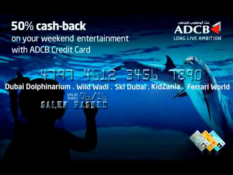 ADCB Credit Card Promo Dolphins