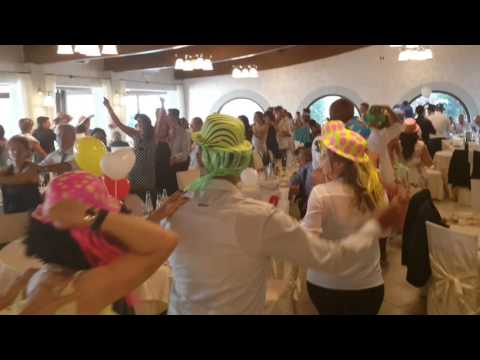 TRENINO BALLI SPOSI E INVITATI FESTA E DIVERTIMENTO MATRIMONIO ANIMAZIONE FRANCESCO BARATTUCCI