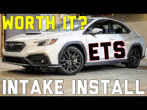 INSTALL & 1st DRIVE: ETS Cold Air Intake 2022 Subaru WRX - Extreme Turbo Systems