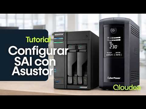 Cómo configurar un SAI con servidor Asustor (configuración paso a paso)
