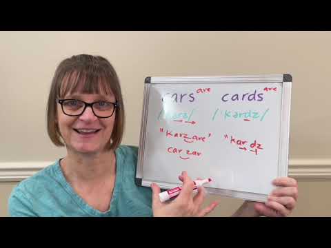 How to Pronounce Cars and Cards