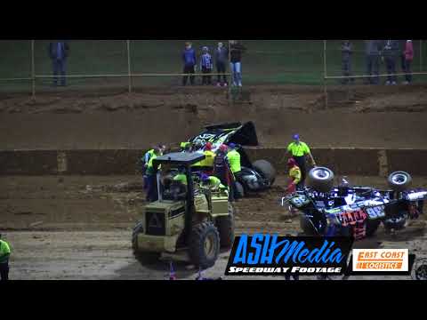 Sprintcars: Jayden Peacock Rollover - Archerfield Speedway