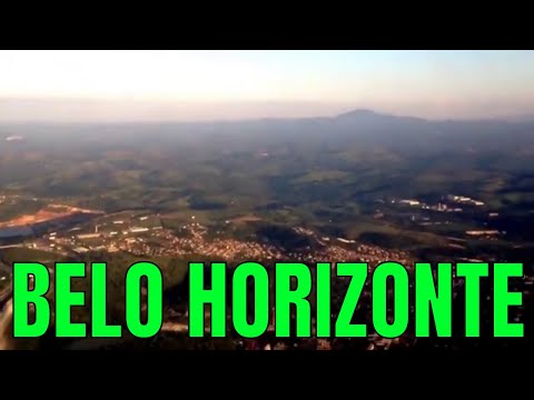 Belo Horizonte Favelas and City [Aerial View]