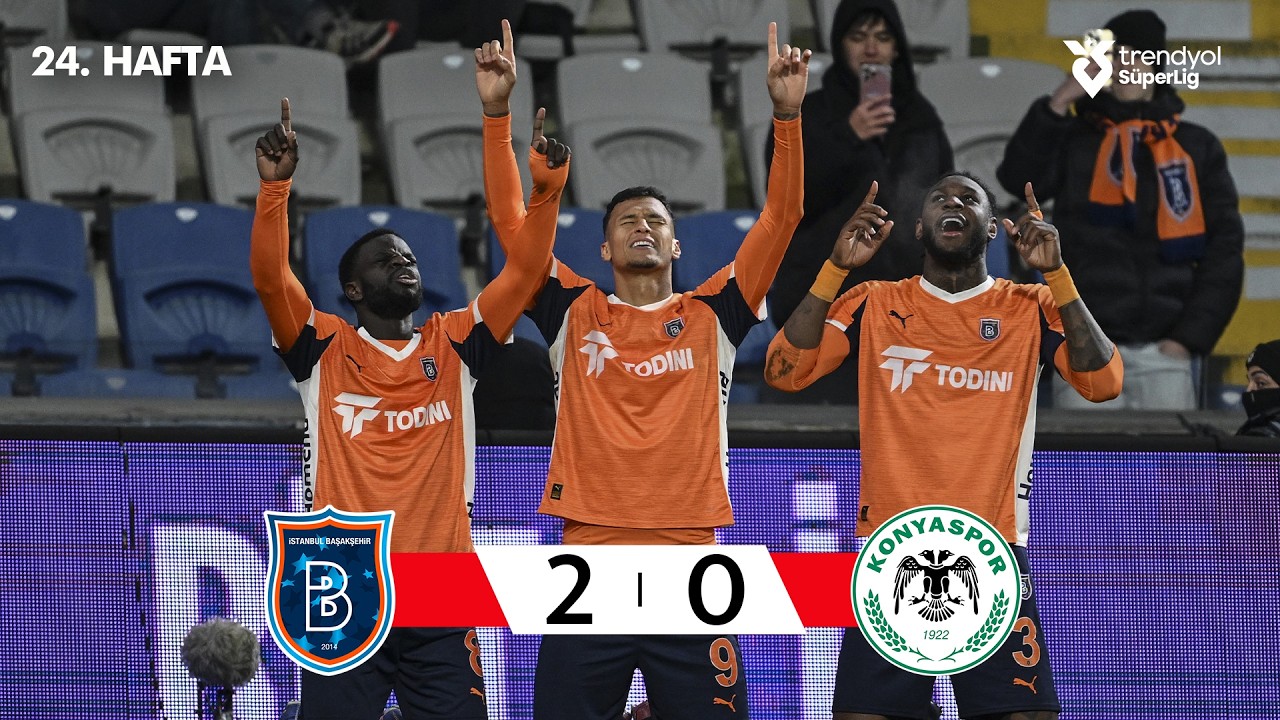 Başakşehir FK vs Konyaspor Highlights