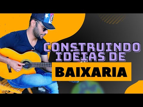 Vídeo aula de como criar baixarias no violão e aplicar no samba, choro e pagode.