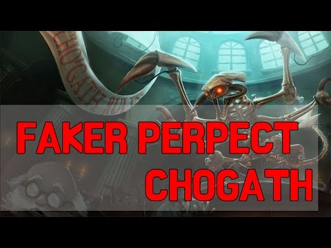 SKT T1 Faker ChoGath