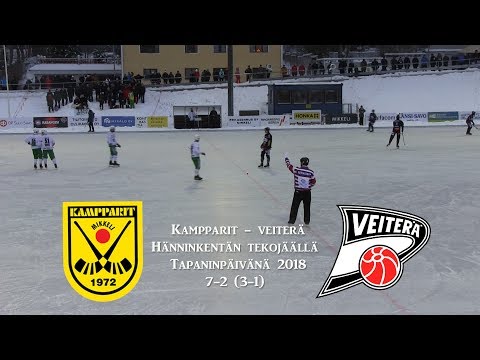 Kampparit -  Veiterä  Kooste ottelusta 26.12.2018