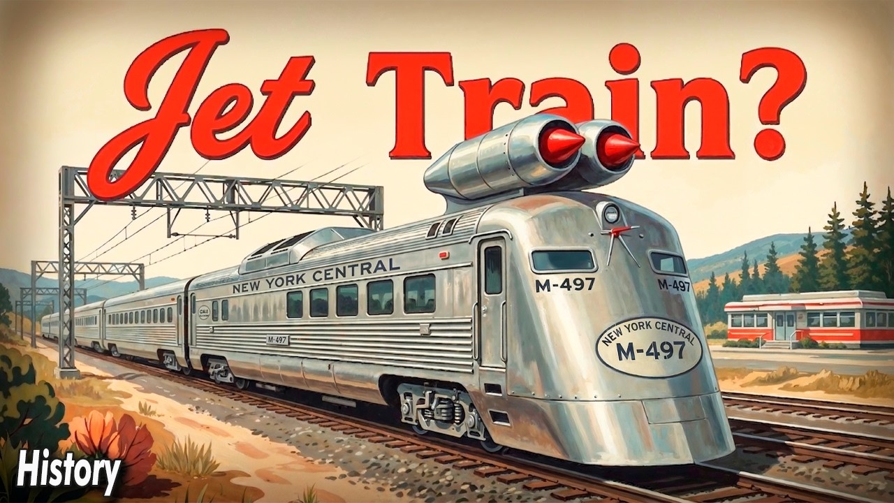 Why Did America’s Fastest Train Have Jet Engines? The 183 MPH Experiment