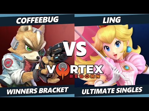 Vortex Legends 4 - coffeebug (Fox) Vs. Ling (Peach) SSBU Ultimate Tournament