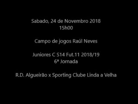 AFL Juniores C1 Série 4 2018/19 - J6 - RD Algueirão 3-0 SCLV 