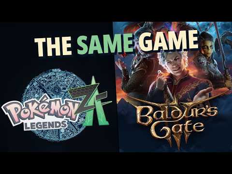 Baldur's Gate 3 & Pokémon Legends ZA are the same game (ft. Stephen Boxer, voice of Withers)