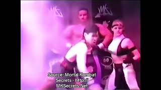Mortal Kombat 3 actors - 1995 live promotional performance