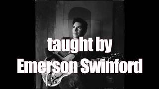 Emerson Swinford guitar lesson on Jimi Hendrix One Rainy Wish