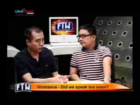 FTW: Vromance- Did we speak too soon?