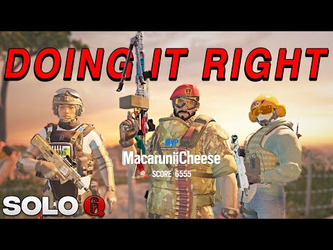 This is How You Play Solo Q | Solo to Comp - Rainbow Six Siege Operation Neon Dawn