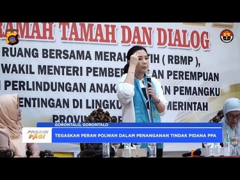 POLDA GORONTALO HADIRI RAMAH TAMAH DIALOG DENGAN WAMEN PPPA