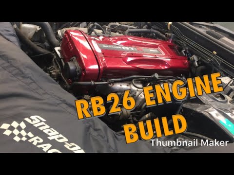 Skyline RB26 GT-R Engine Build! Twin turbo (Removal & Refit)