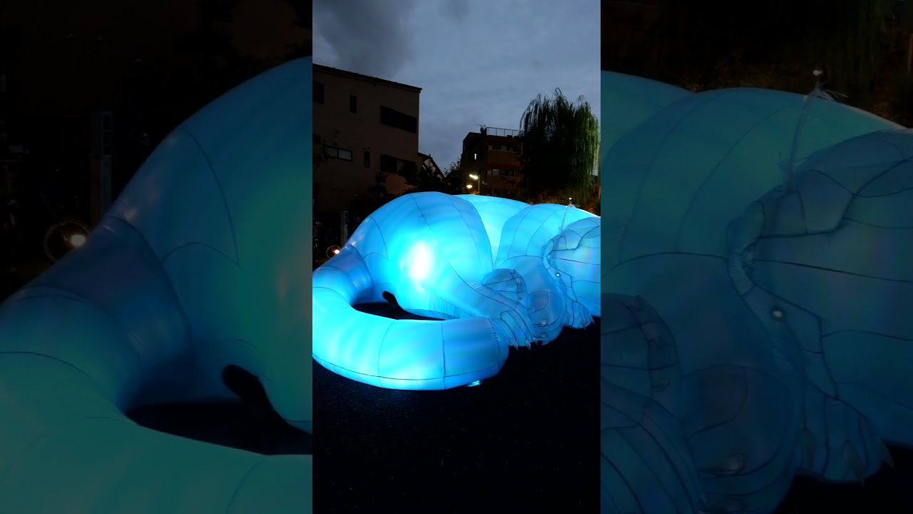 Moon Art Night in Tokyo: When mysterious art gathers in a small town