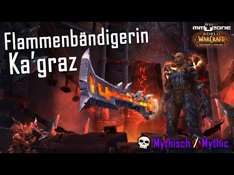 Flammenbändigerin Ka'graz Mythic Guide - Schwarzfelsgießerei Mythic Guides