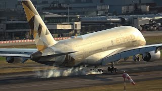 10 MINS OF HEATHROW PLANE SPOTTING - STORM OVER LONDON CAUSES TAILWIND LANDINGS ✈️12/5/25 4K