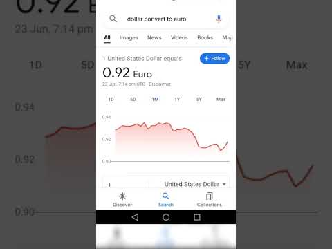 US dollar convert to euro/euro convert to dollar