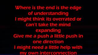 What&#39;s in the Middle by The Bird and The Bee (lyrics on screen)