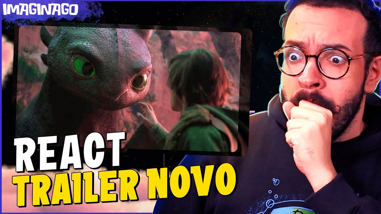 REACT COMO TREINAR O SEU DRAGÃO - Trailer Oficial Dublado - imaginago