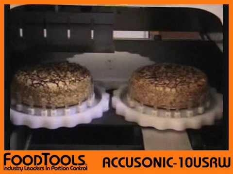 Ultrasonic Cake Slicing Machine - ACCUSONIC-10USRW - FoodTools