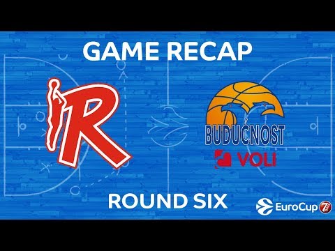 Highlights: Grissin Bon Reggio Emilia - Buducnost Voli Podgorica