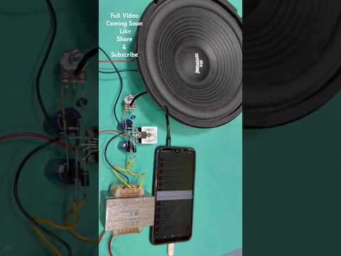 Powerful TDA2030 ic Homemade Amplifier Testing #diy #powerful #amplifier