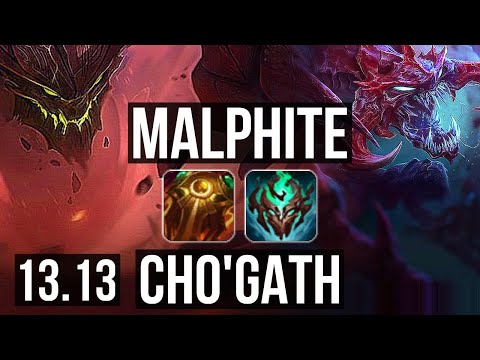 MALPH vs CHO (TOP) | 4/0/7, 2.2M mastery | KR Master | 13.13