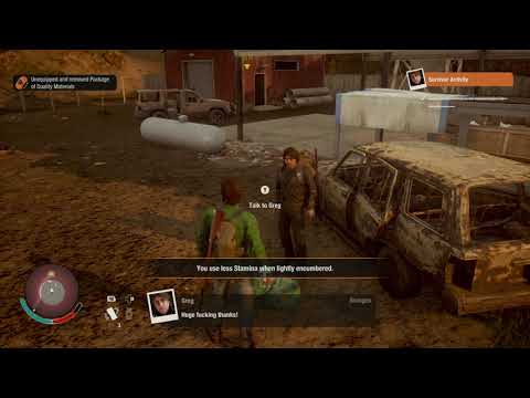 State of Decay 2 - Builder Strength In Numbers & Survivor Activity: Search Tower For Rucksack (2018)