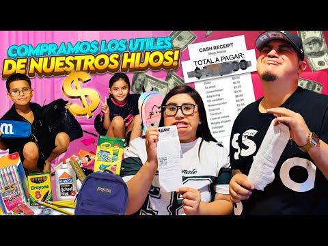 ✏️comprando los útiles escolares 2025📒todo esto gastamos😱en el #regresoaclases 