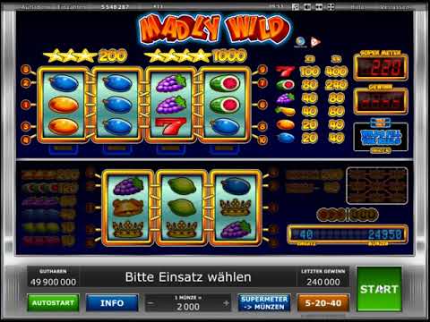 Madly Wild kostenlos spielen - Novomatic / Eurocoin