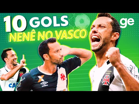 TOP 10 GOLAÇOS DO NENÊ COM A CAMISA DO VASCO | ge.globo
