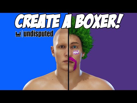 Undisputed Erstelle einen Kämpfer | Charakter-Ersteller-Aufschlüsselung