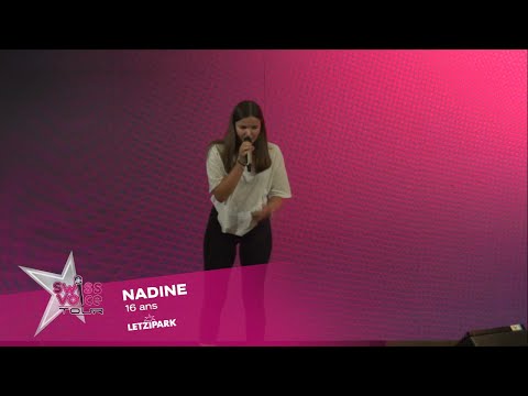 Nadine 16 ans - Swiss Voice Tour 2023, Letzipark Zürich