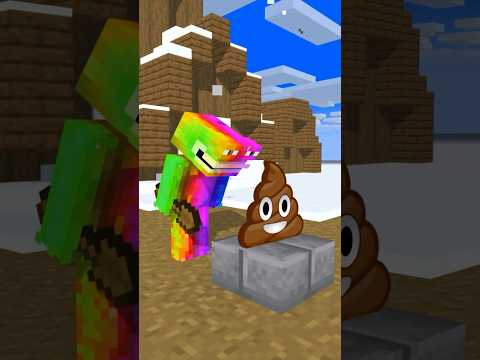 EPIC Rainbow Frog Snowman Build - Minecraft Animation!