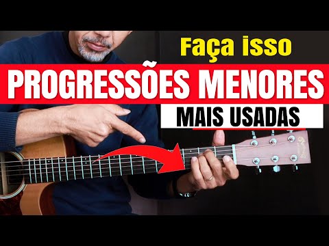 PROGRESSÕES MENORES MAIS USADAS - Aprenda agora - Sertanejas, gospel e populares.